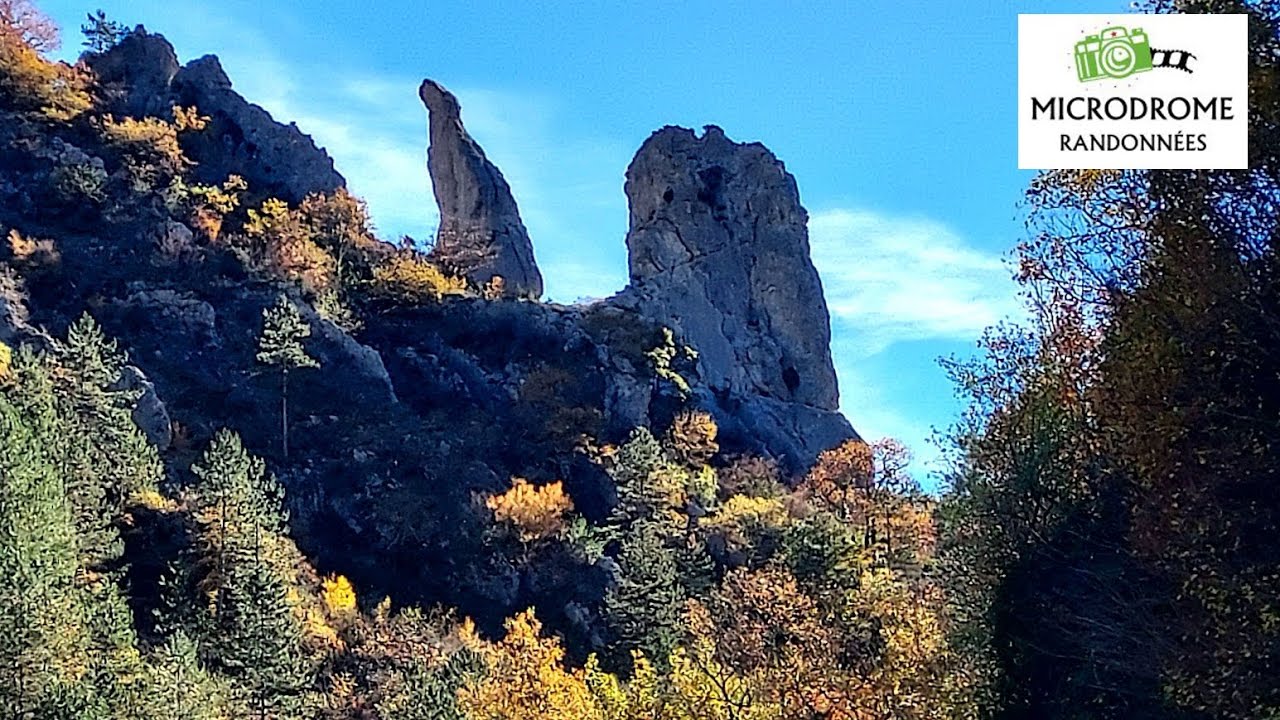 Chastel Arnaud  les Gorges de Saint Moirans  Diois