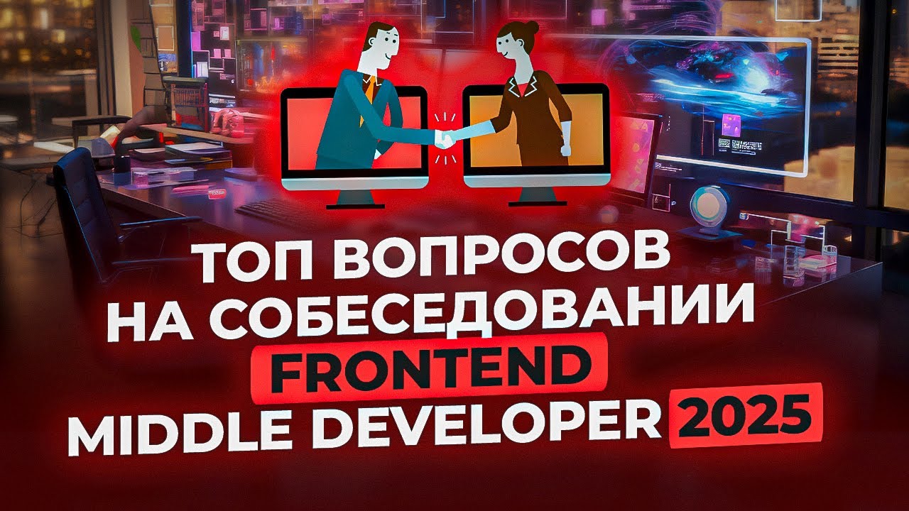 Топ вопросов на собеседовании Frontend Middle Developer»2025