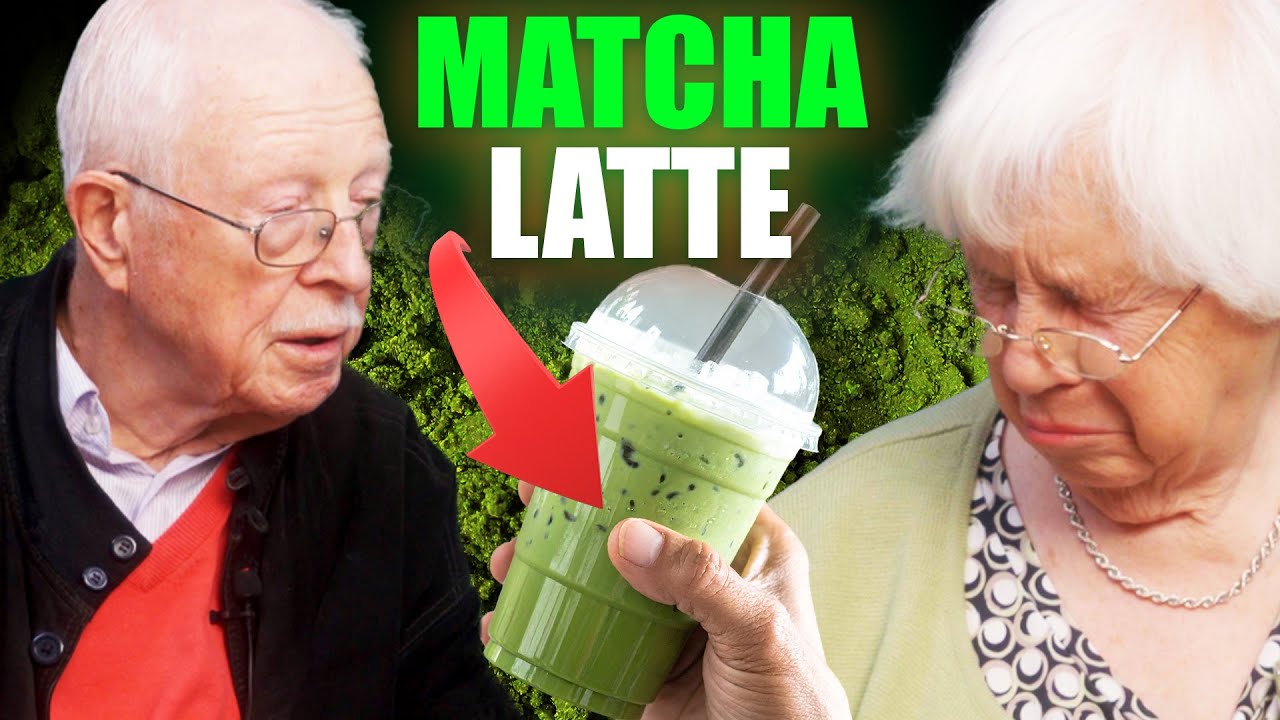 Senioren trinken Iced Matcha Latte! (Und vieles mehr)