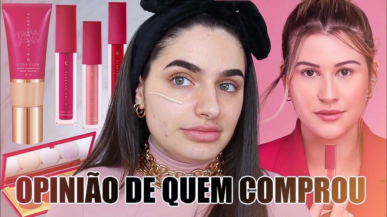 TESTANDO os LANÇAMENTOS NIINA SECRETA para EUDORA