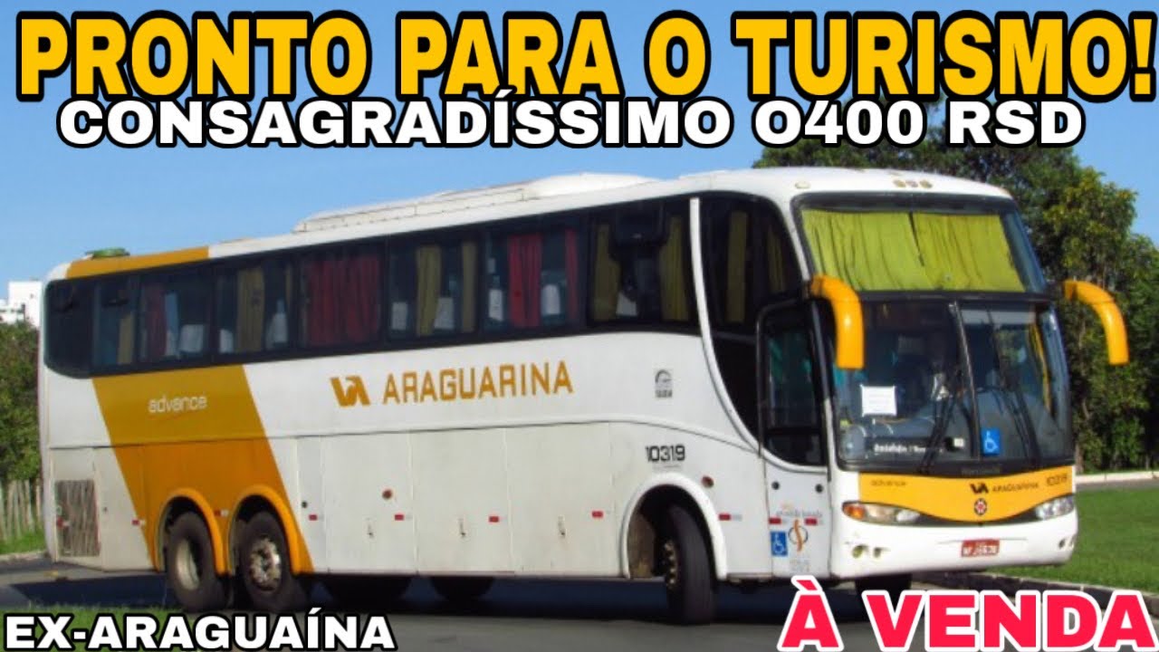 G6 1350 NO CONSAGRADÍSSIMO CHASSI O400 RSD À VENDA - BORA LÁ!