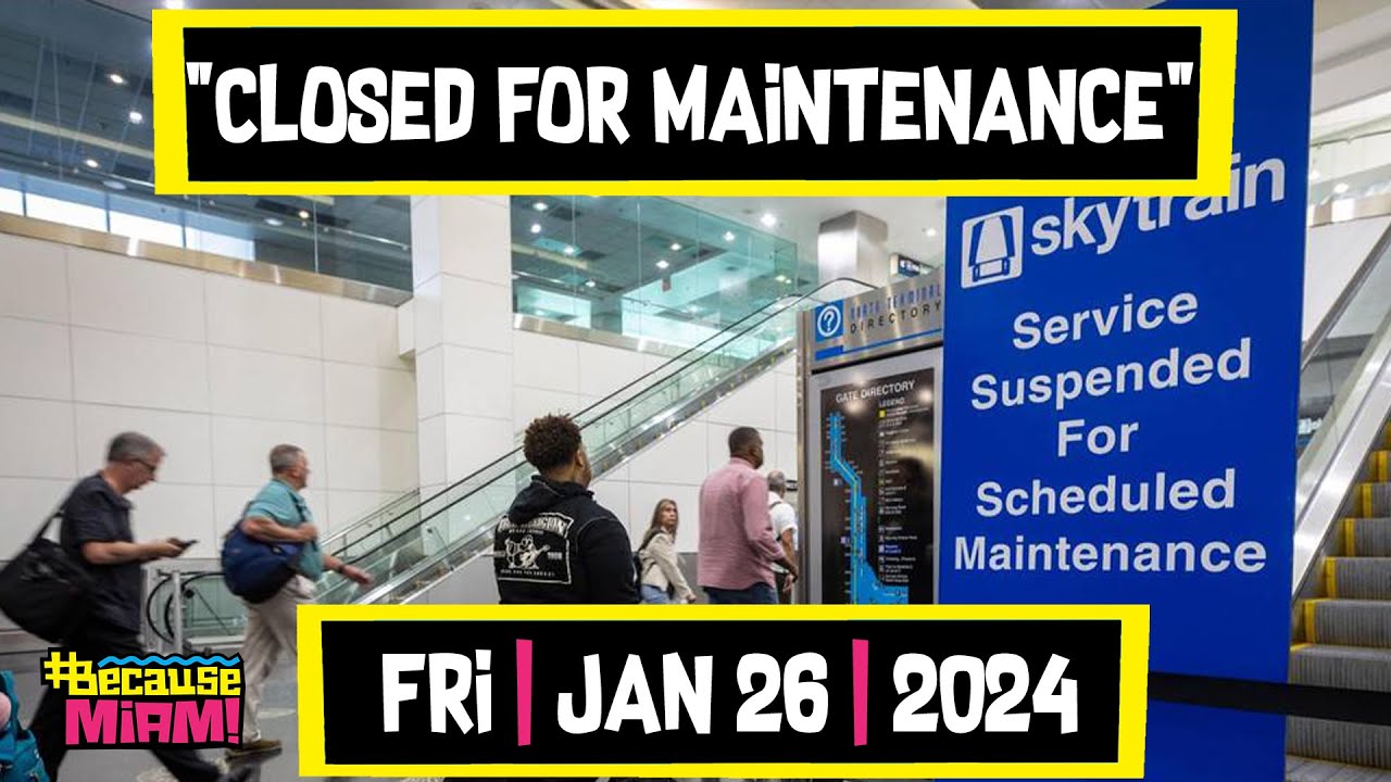 #BecauseMiami: Closed For Maintenance | 01/26/24 | The Dan Le Batard Show with Stugotz