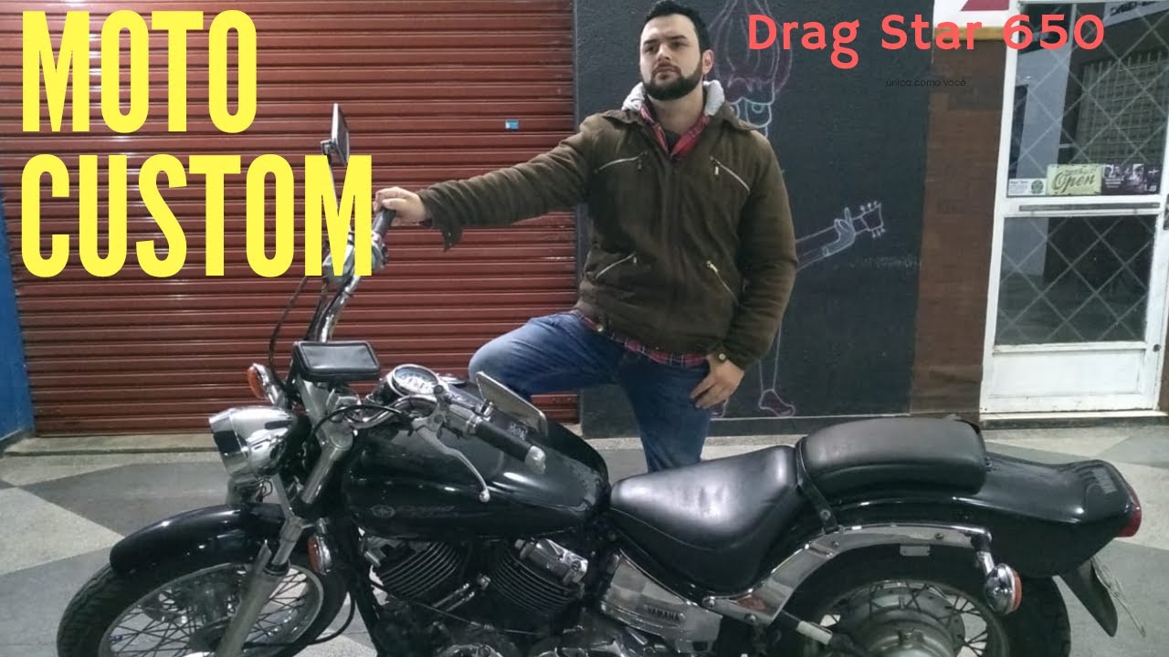 Yamaha Drag Star 650: A Custom QUASE PERFEITA? Ficha T&eacute;cnica Detalhada!