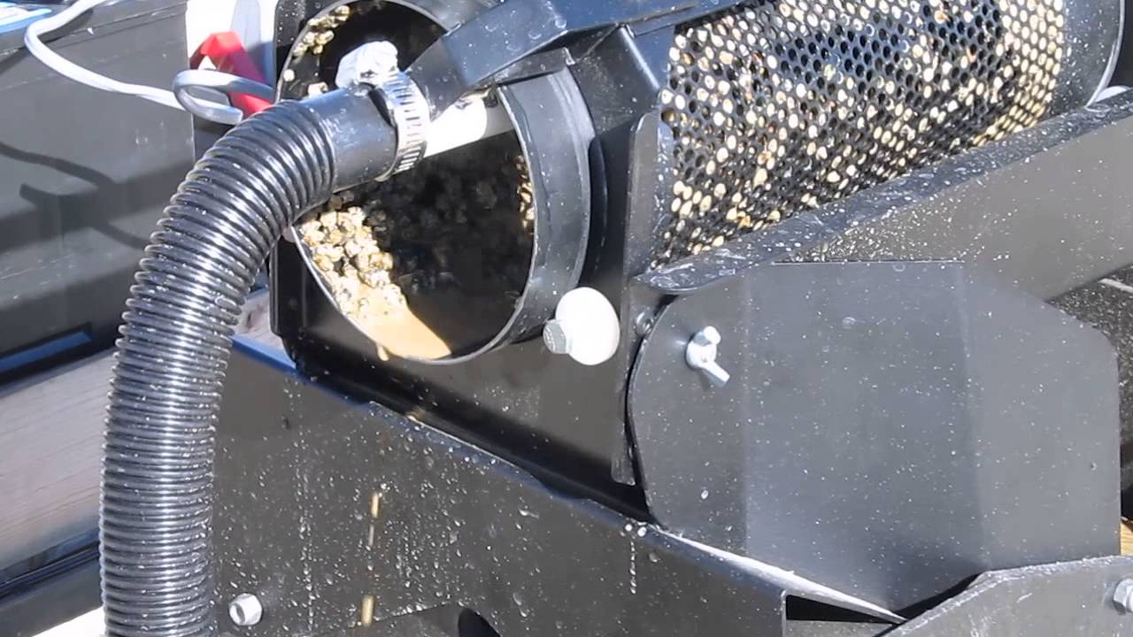 Gold Cube Trommel by Gold Fox Test Run Guarded by 