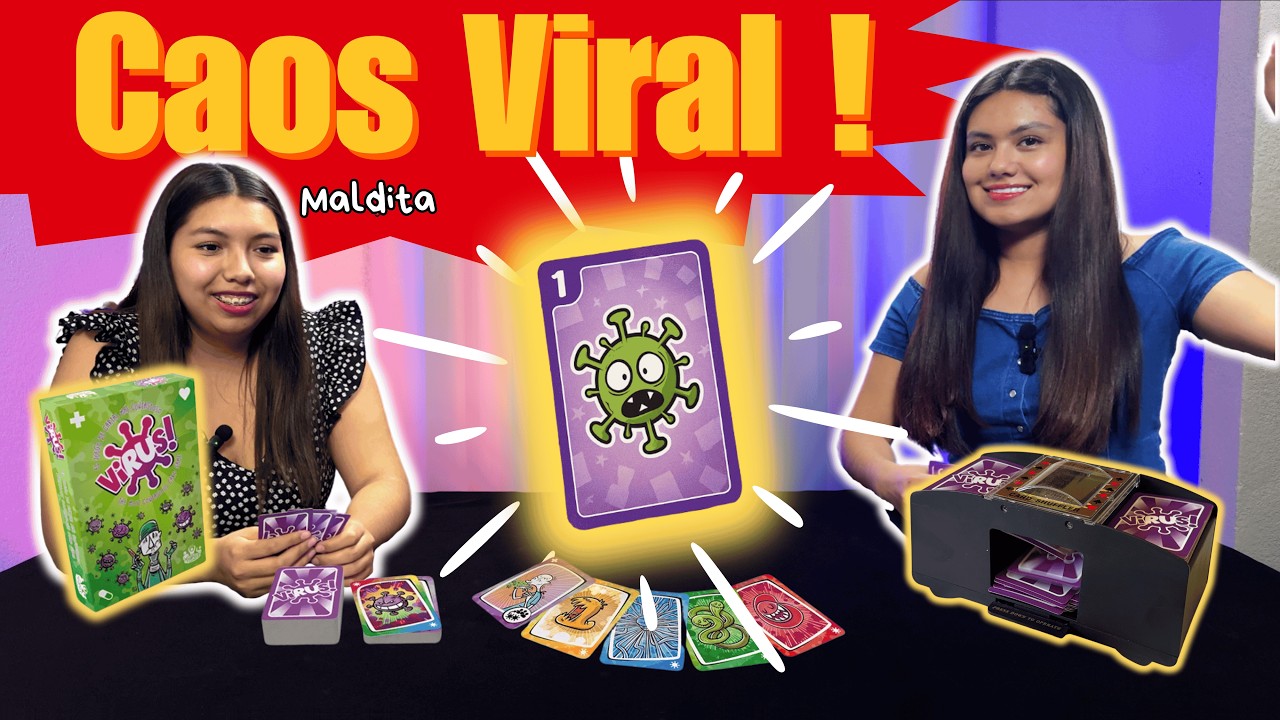 ¡Partida Épica de Virus! 🦠 Con Maquinita Revolvedora de Cartas en Acción 🎰