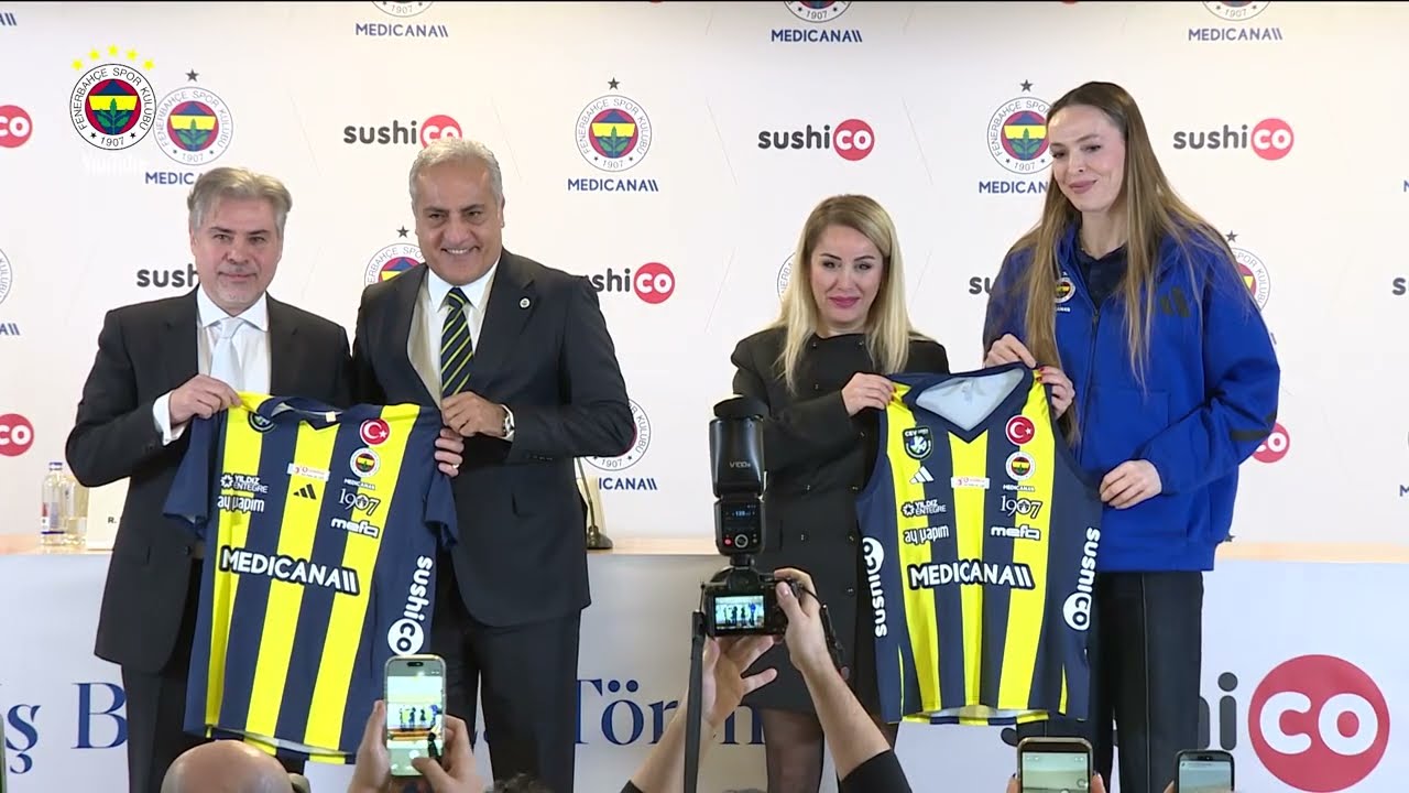 Kulübümüz ile SushiCo arasında yapılan iş birliği anlaşmasının imza töreni