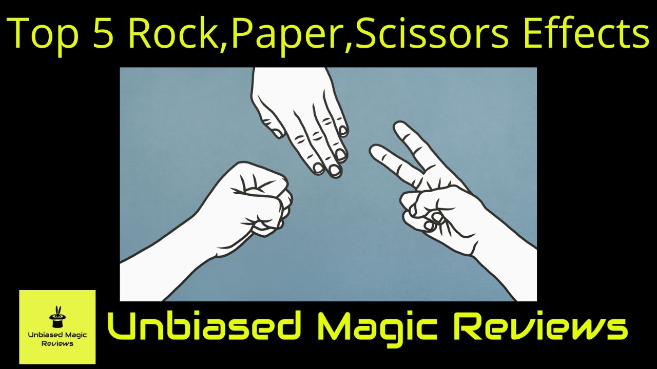 Mentalism Review - Top 5 Rock, Paper, Scissors Effects