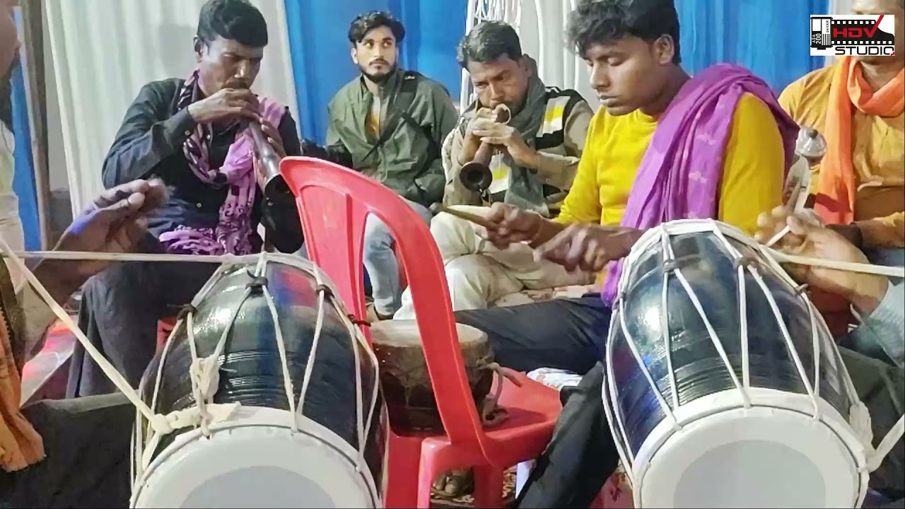 आदिवासी शादी के धमाकेदार शहनाई बाजा टिमकी बाजे के साथ | aadiwashi shadi baja インド音楽のシェーナイ