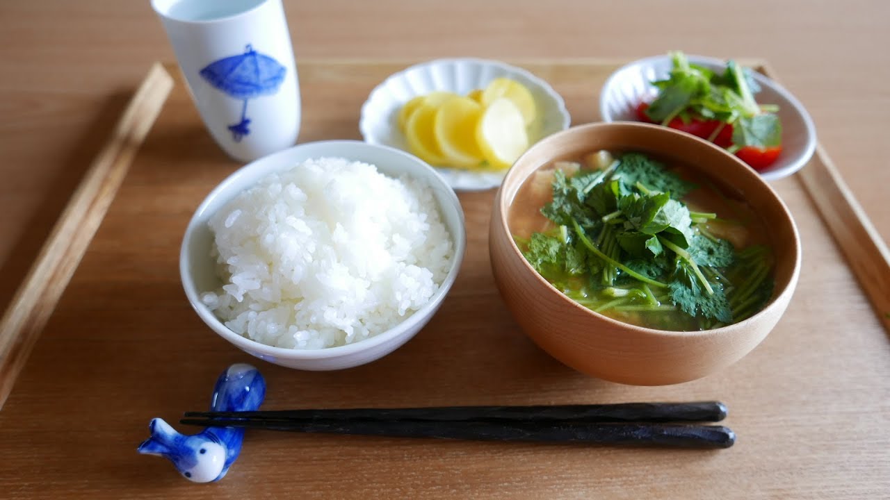たくあんご飯