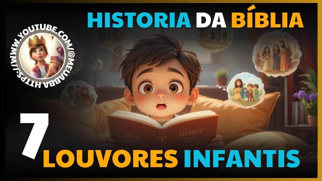7 Louvores Infantis - Histórias da Bíblia para Crianças 🎵✨