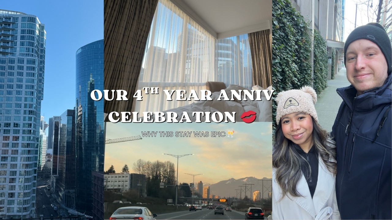 🥂 4 year anniversary vlog: cozy hotel stay and epic moments! 😂