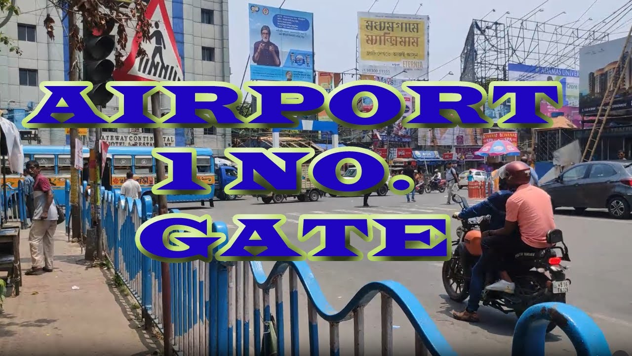 Kolkata Airport 1no gate || YouTube Walking video