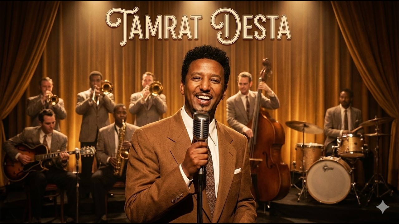 Tamrat Desta - Aykebdm Wey - ታምራት ደስታ - አይከብድም ወይ - 1950s Cover Music