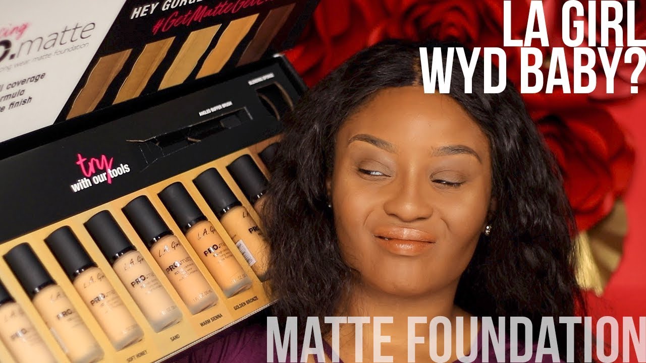 LA GIRL WAKANDA SHADE RANGE IS THIS? Pro matte foundation could have been a huge hit except…