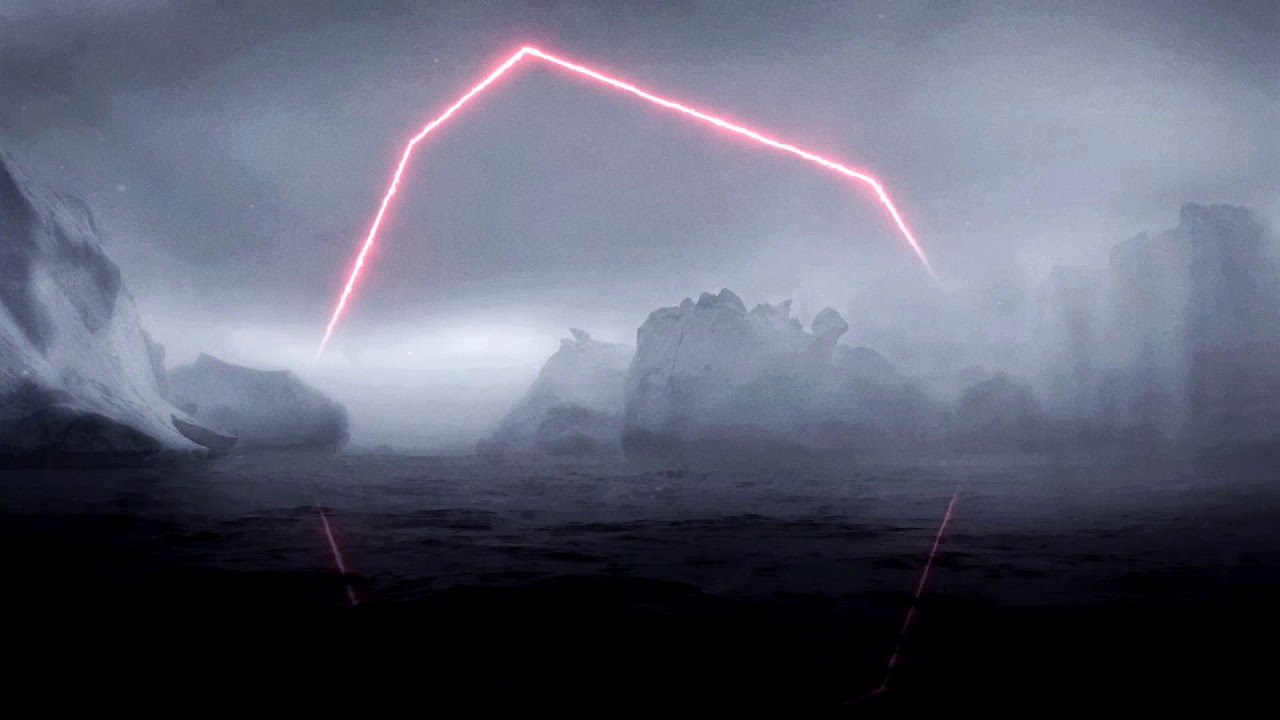 Живые обои Neon Atmospheric Ice Landscape Animated Wallpaper Engine