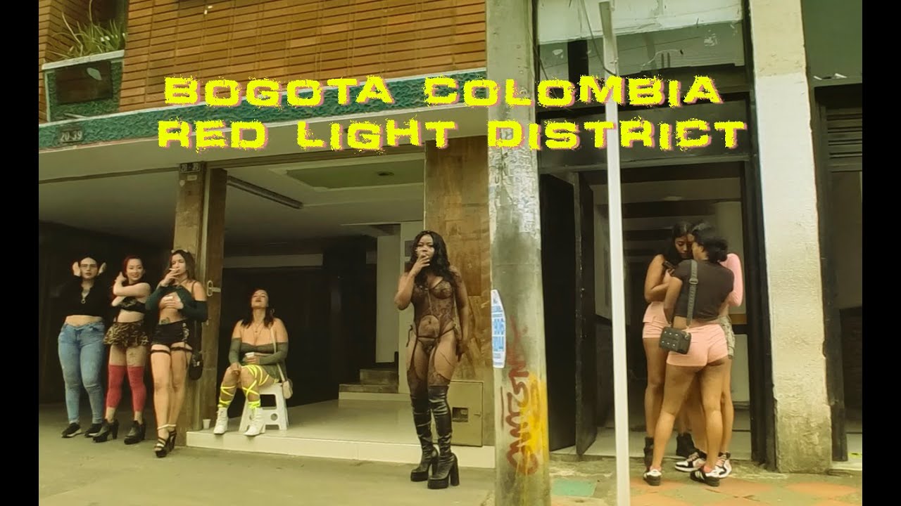 Bogota Red Light District on a Saturday Morning.