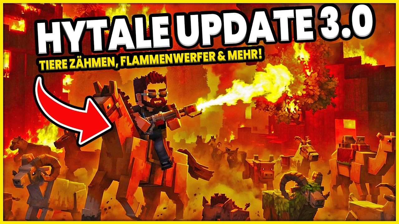 Hytale Update 3: Taming & Map Marker erklärt (Deutsch)