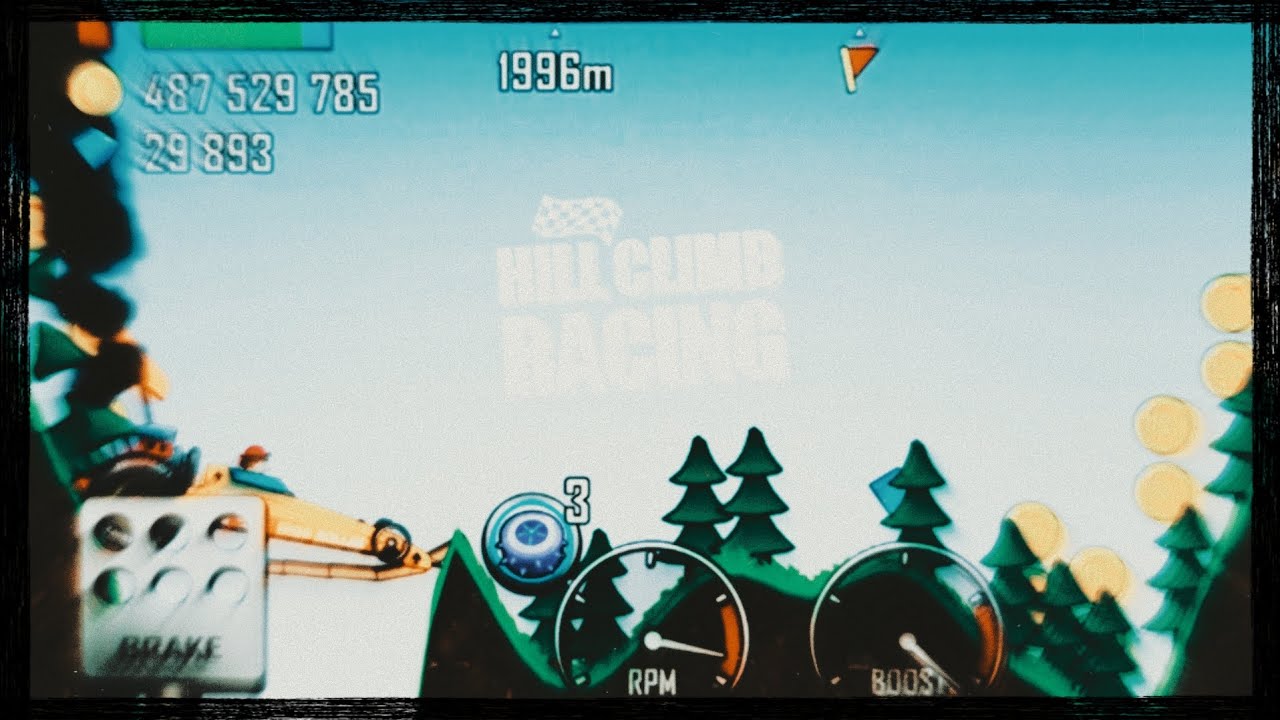 Hill Climb Racing: Dragster & Forest 2112m
