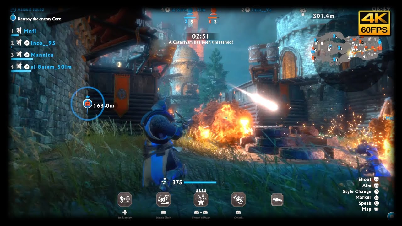Warlander | PS5 Gameplay - 2-ARMY BATTLE [4K 60FPS]