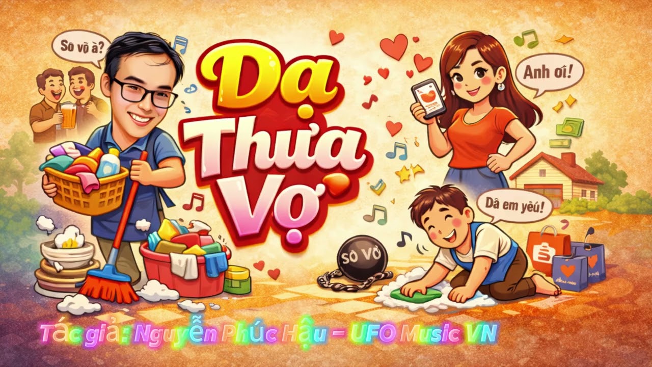 Dạ Thưa Vợ | Nhạc Vui - Hài Hước | Sáng tác: Nguyễn Phúc Hậu | UFO Music VN
