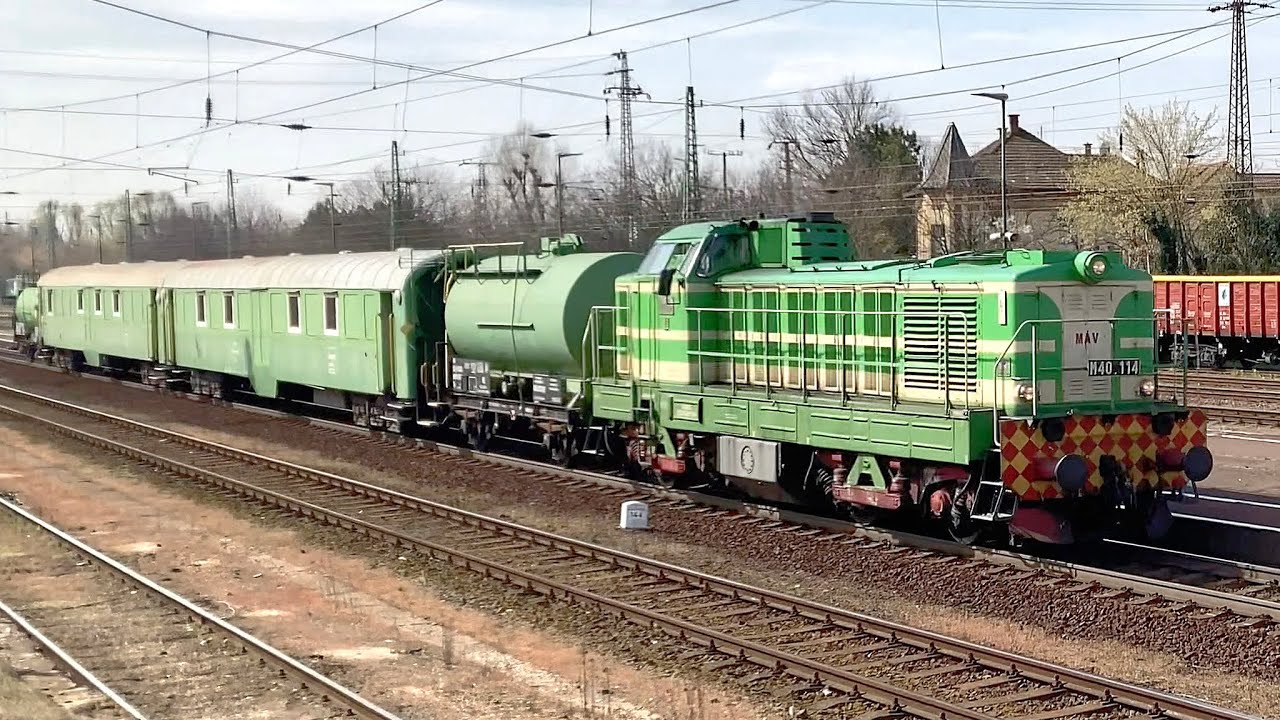 Vonatok Dunakeszin 18 (4K UHD)