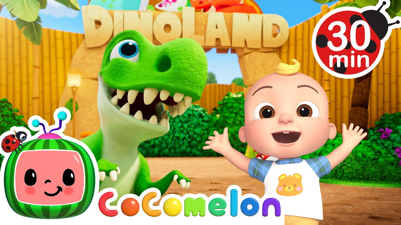 If You’re Happy & You Know It! 🦖 JJ Day at Dinoland! | Cocomelon | Kids Songs & Nursery Rhymes