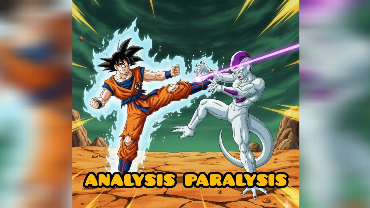 Analysis Paralysis!!😰😱 #dbz #dbfz #gameplay #gaming 