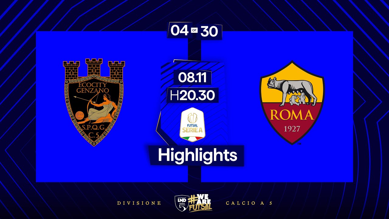 Ecocity Genzano-Roma 1927 6-2 | 4ª giornata | Serie A 2024/2025 | Highlights
