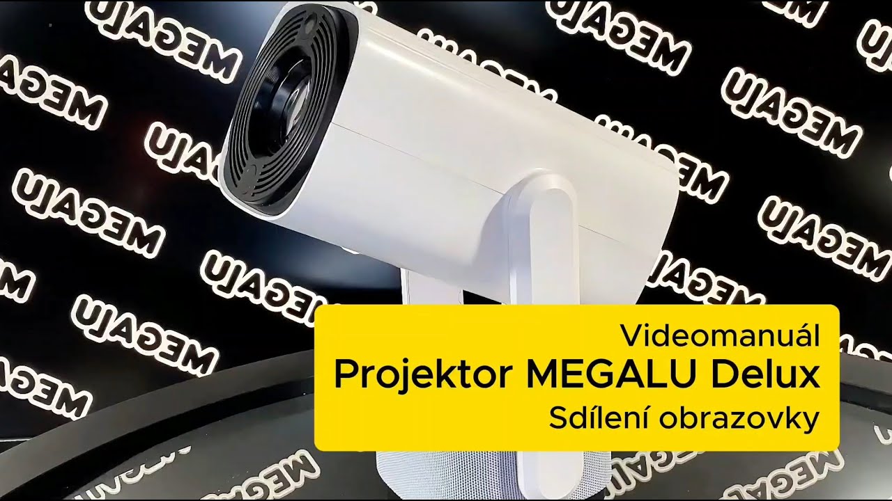 Jak sdílet obrazovku Android telefonu s projektorem Megalu DELUX | Kompletní návod krok za krokem