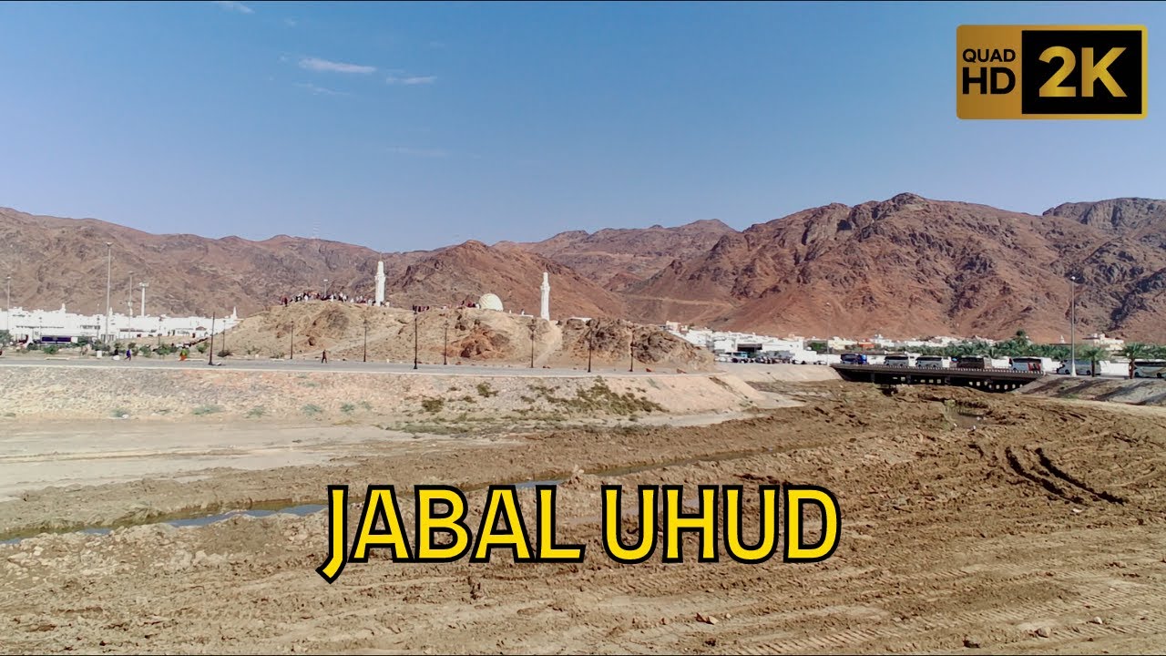 Umrah Walking Tour 2022, Strolling the City Around Mount Uhud in Madina - Umrah Vlog