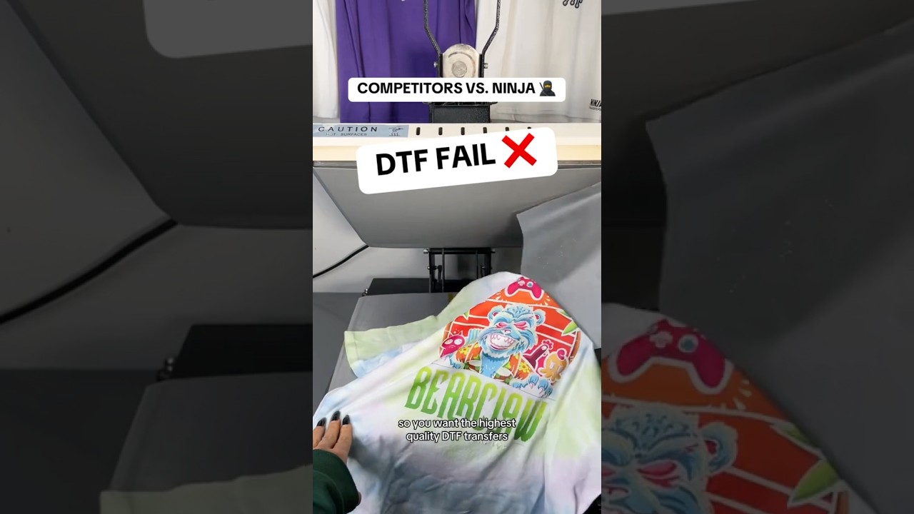 Don't Make This DTF Mistake! Achieve The PERFECT Press Every Time