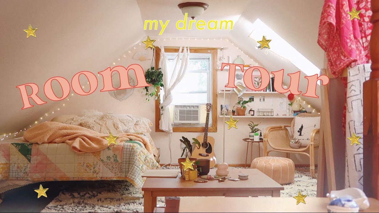 ☁️ DREAM ROOM TOUR ☁️ *extreme attic room makeover*