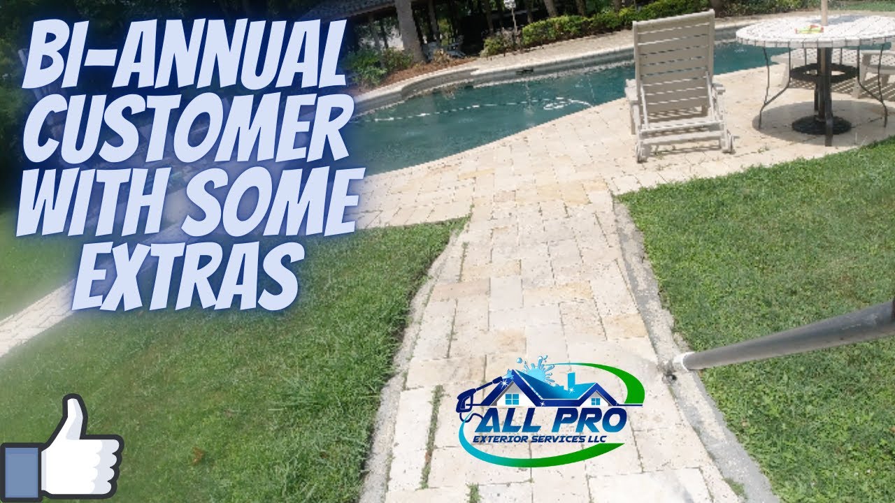 Bi Annual Customer House Wash with Extras