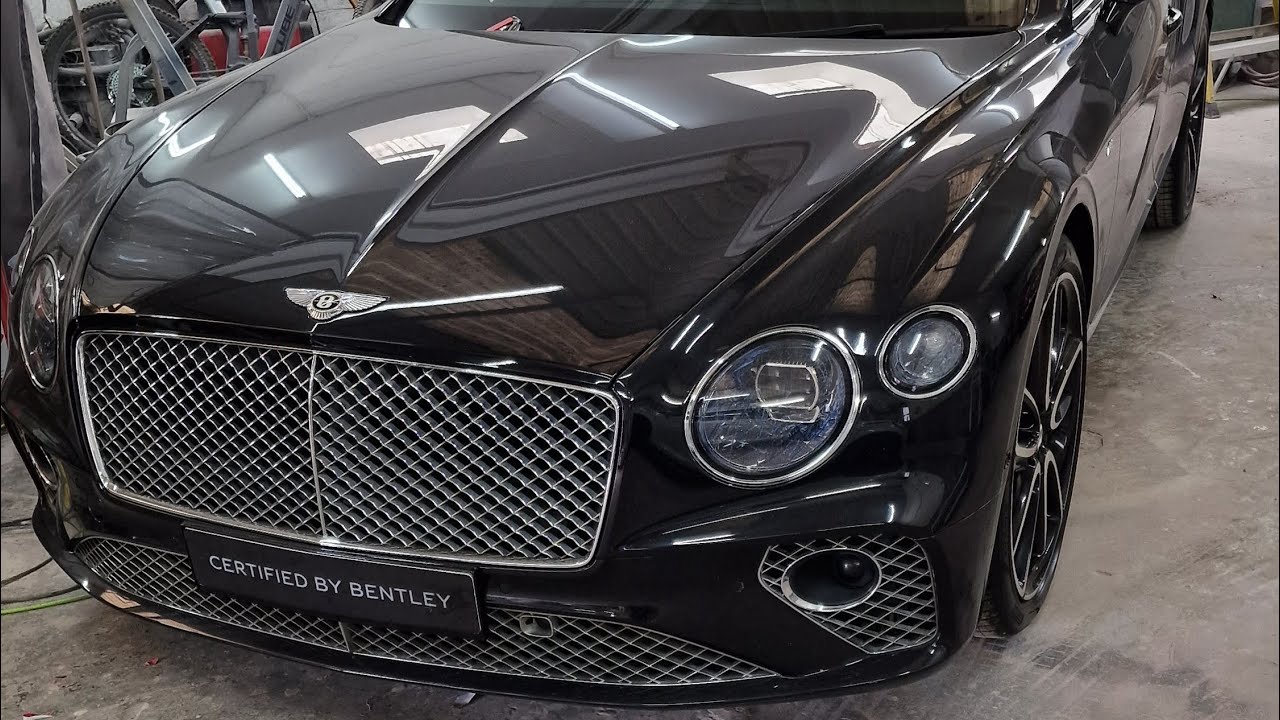 bentley rear bumper removal