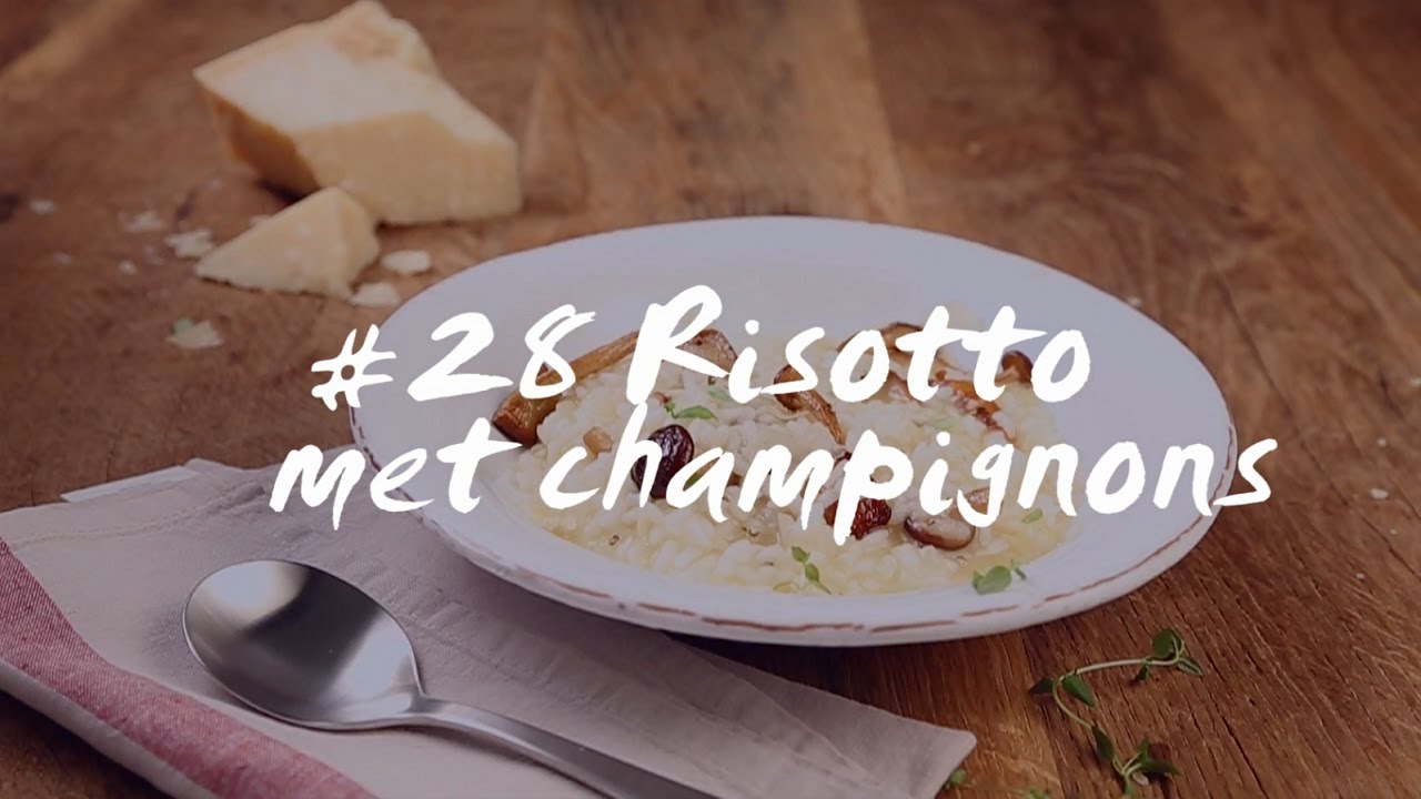 Bosch AutoCook recept: Risotto met champignons