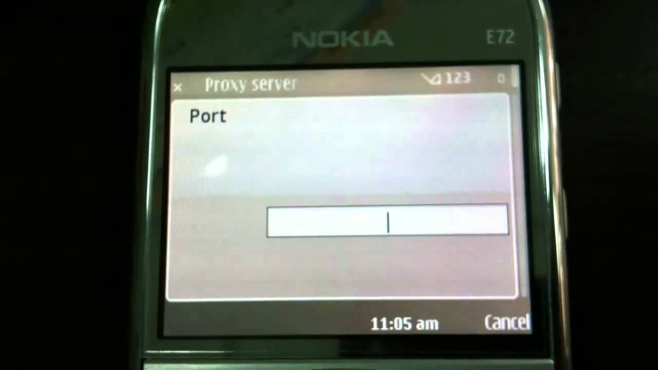Registering Nokia E72 SIP Phone