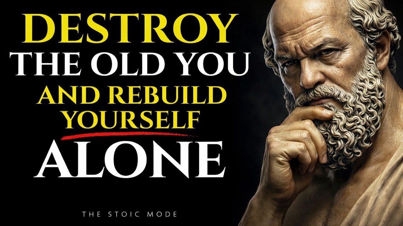 Destroy the Old You and Rebuild Yourself Alone | Stoicism Philosophy