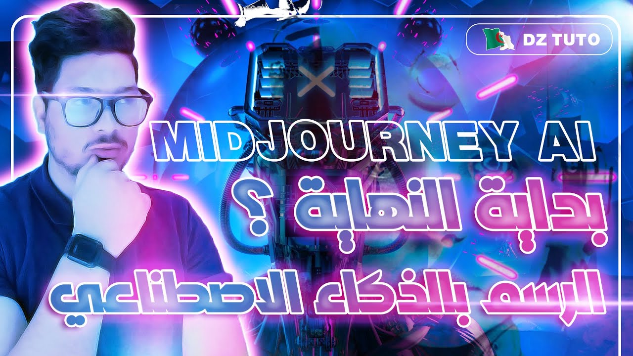 نهاية عهد الفنانين ؟ الرسم عن طريق الذكاء الاصطناعي  Midjourney Ai