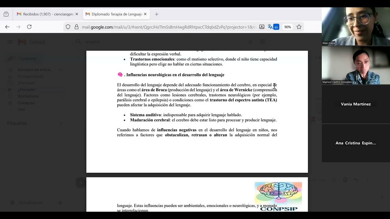 Diplomado Terapia de Lenguaje Modulo I parte 3