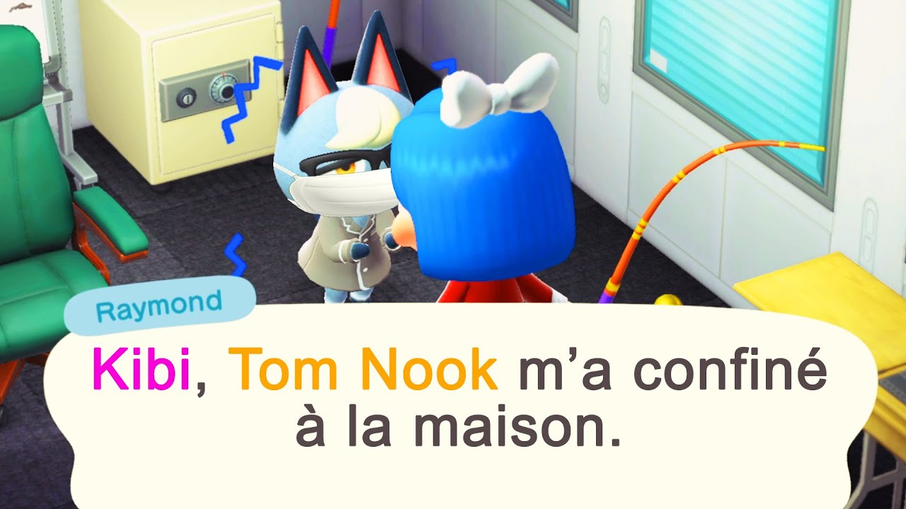 OMG! RAYMOND CONFINÉ par TOM NOOK ANIMAL CROSSING NEW HORIZONS LET'S PLAY ACNH FR