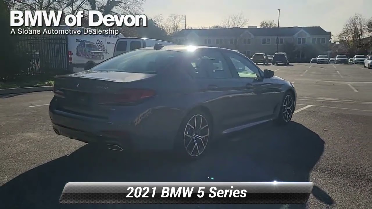 Used 2021 BMW 5 Series 540i xDrive, Devon, PA 2302431