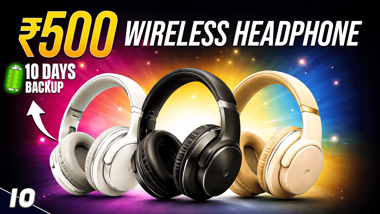 [2026] Best Wireless Headphones Under 500🔥Best Headphones Under 1000🔥Best Gaming Headphones 2026