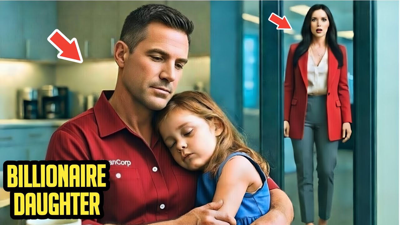 No one could control the billionaire’s daughter — except the single dad janitor who did the impossib