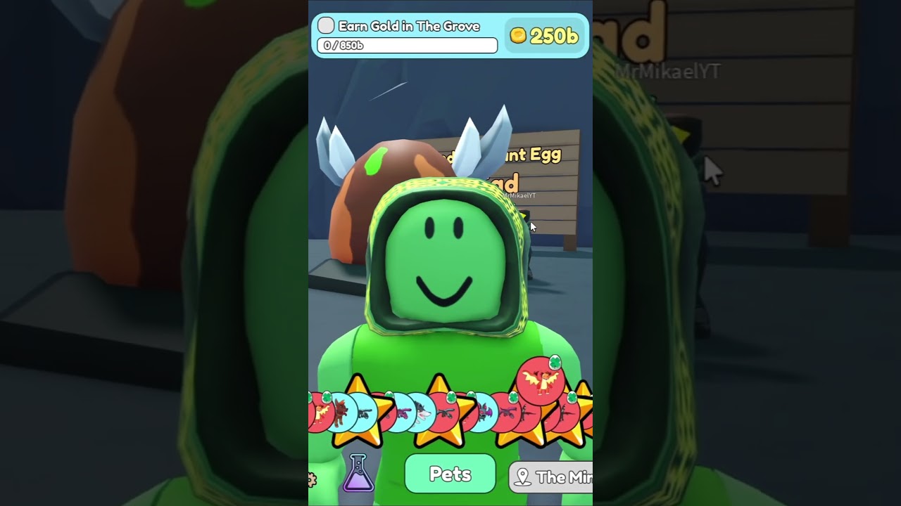 Lab setup for Giant Shiny Hunt in Collect All Pets