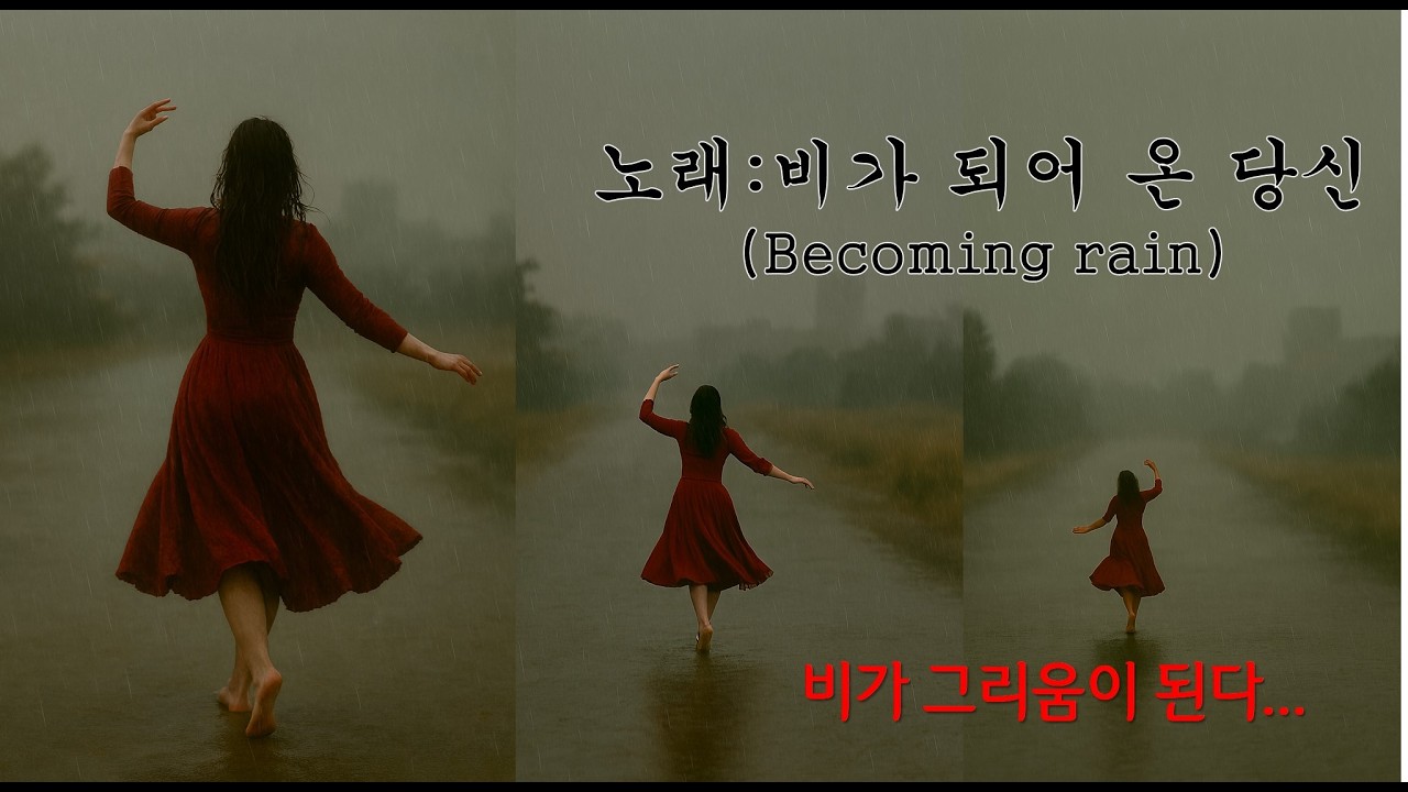 비는 그리움이 된다. 슬픈 락발라드 '비가 되어 온 당신 [Becoming Rain]'