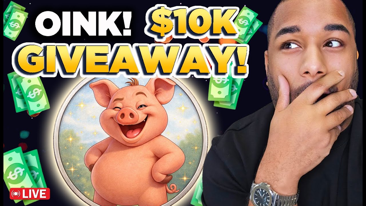 🔥 OINK To The Moon? 🚀 $10K Giveaway!