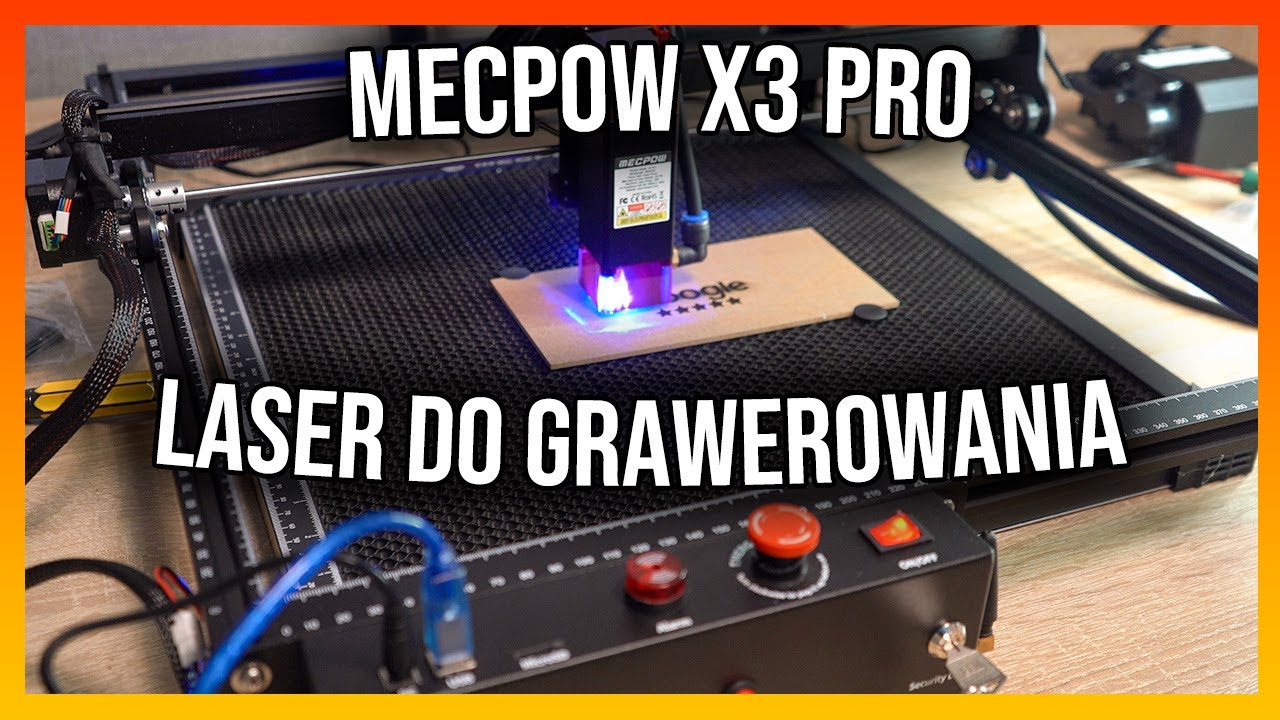 Mecpow X3 Pro - profesjonalny grawer laserowy! Czy tani laser sprawdzi się w warsztacie?