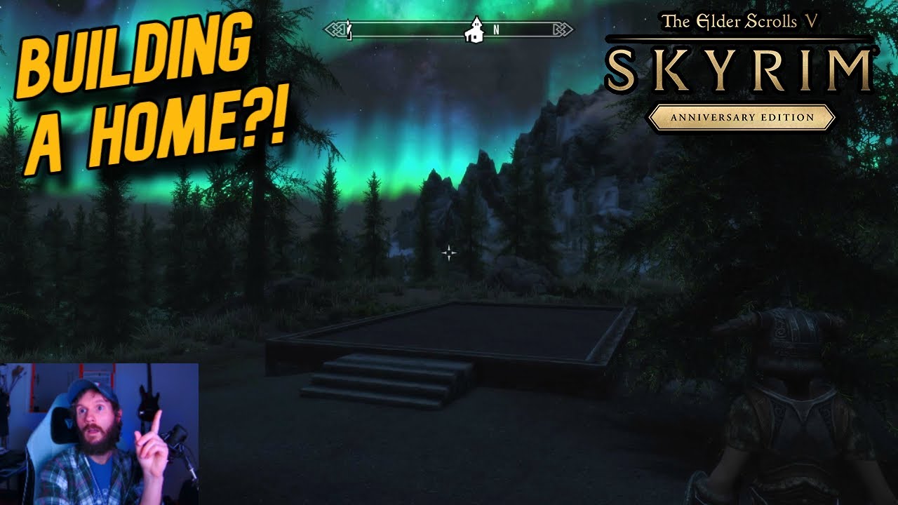 Building my First Home in Skyrim!