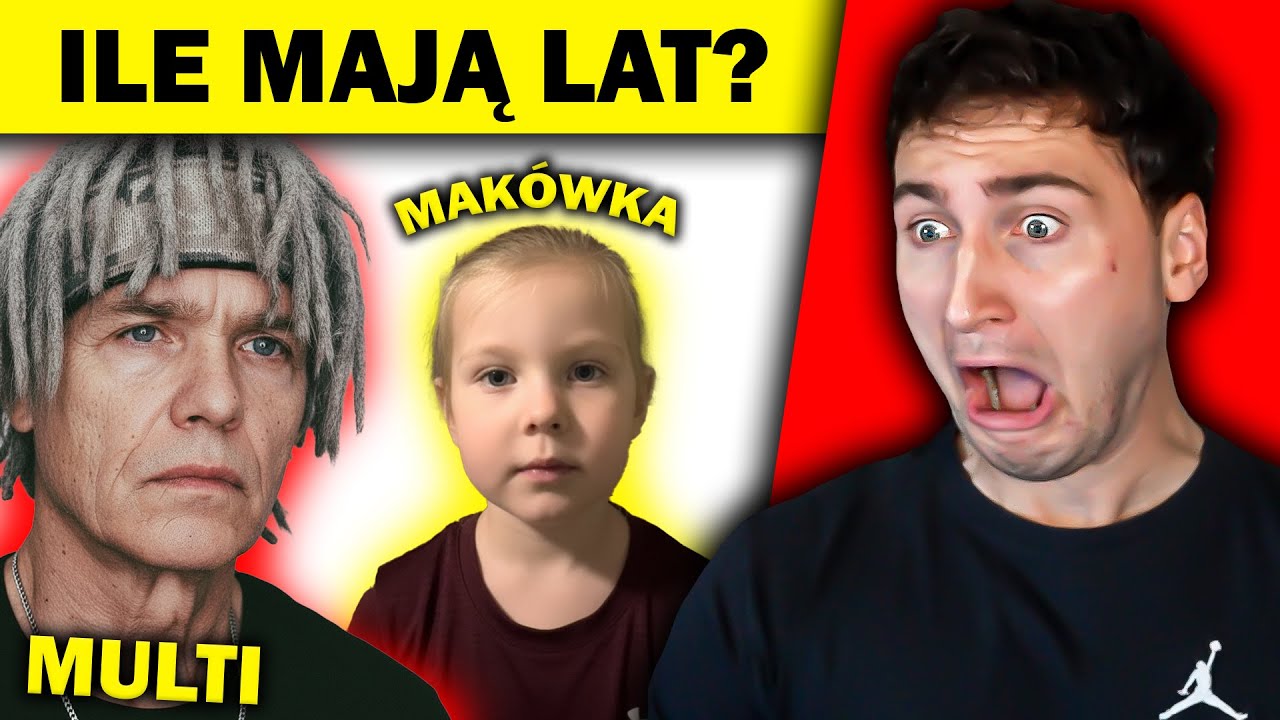 ZGADNIJ ILE MAJĄ LAT? *będziesz w szoku xd*