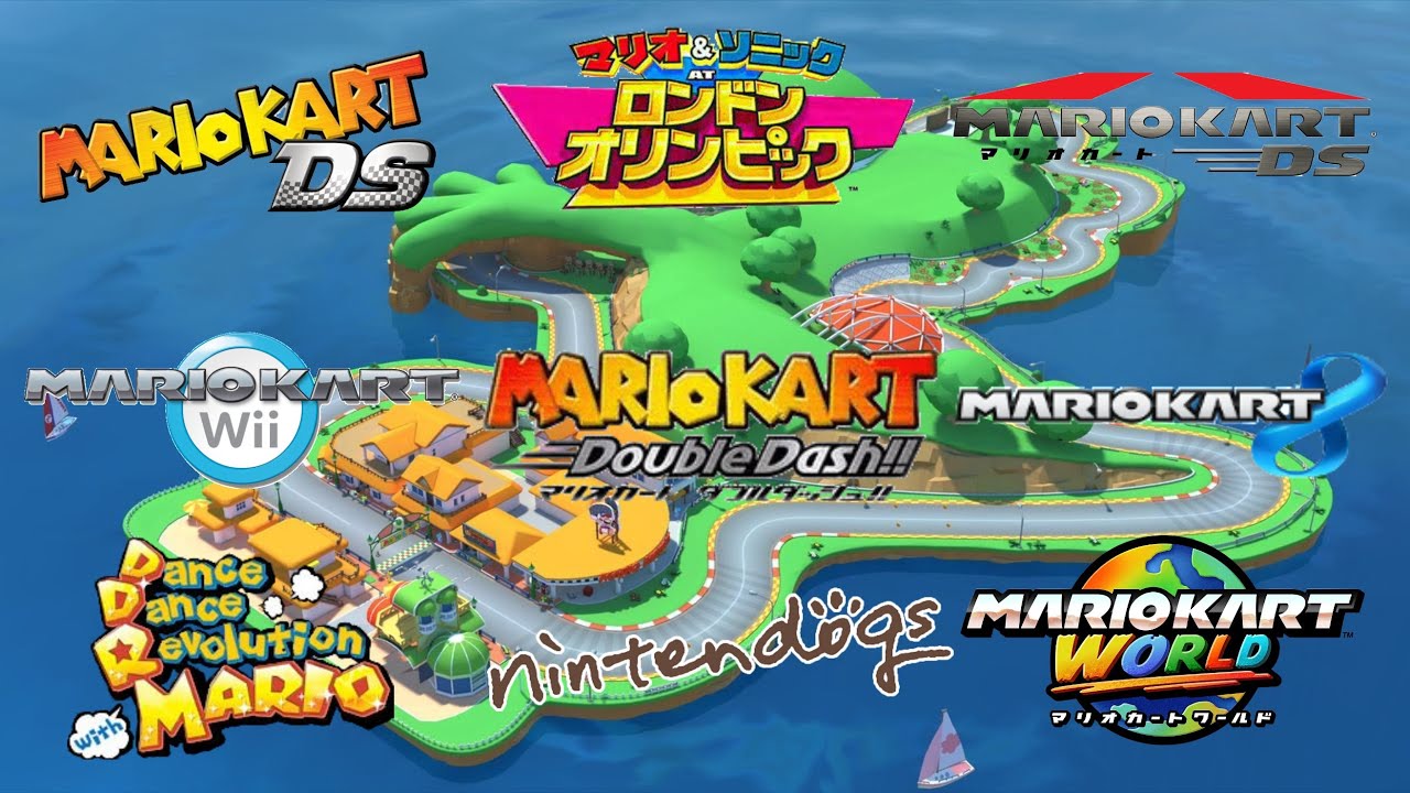 Mario Kart: Double Dash!! (GCN) -  Mario/Luigi/Yoshi Circuit Theme Mashup